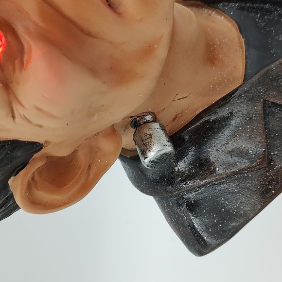 Frankenstein Monster Light Up Statue Glitter Bust 13” Halloween Decor **NEW*** - Picture 7 of 12